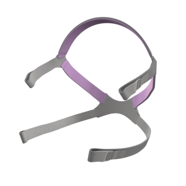 Pink and Grey ResMed Headgear Strap